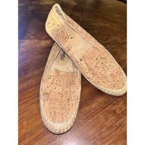 Vaneli Sport Nicki Comfort Casual Office Preppy Cork Espadrille Slpi On Loafers